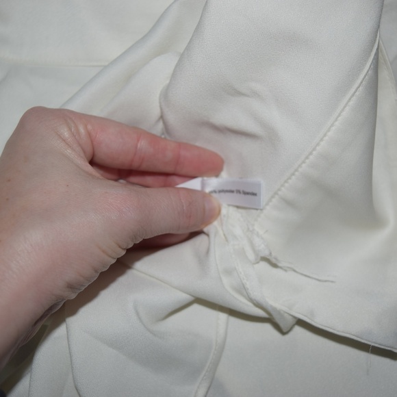 The Limited Cap Sleeve Blouse Shell - Size M White - Picture 5 of 8